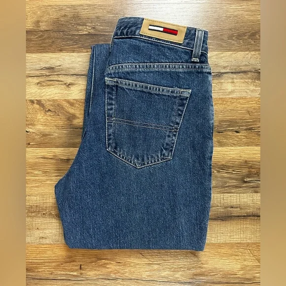 WOMENS VINTAGE HGH RISE TOMMY HILFIGER BOOTCUT JEANS - Picture 8 of 13